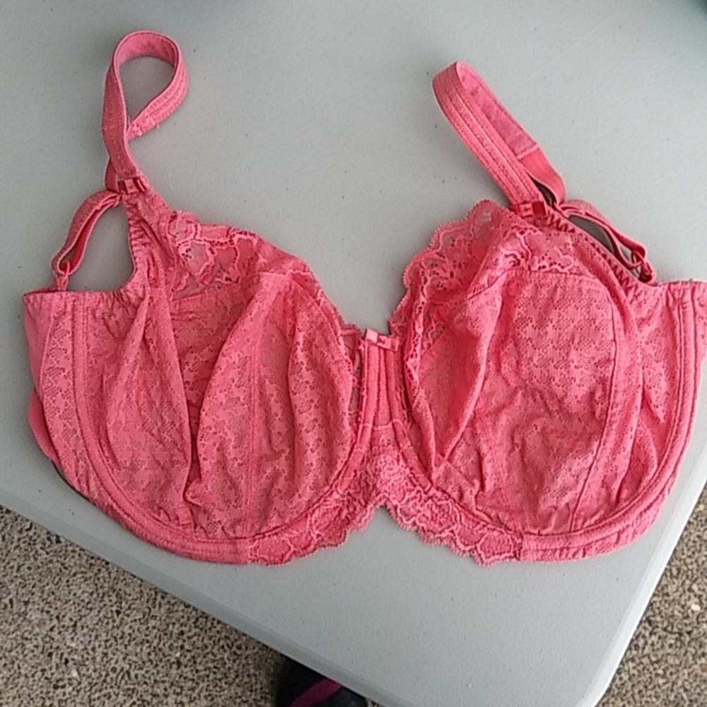 Panache bra, pink, size 30J, hardly worn